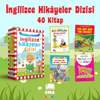 İngilizce Hikayeler Dizisi (40 Kitap Takım)