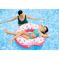 INTEX DONUT TUBE SİMİT 107x99CM. DENİZ CAN SİMİDİ ( DENİZ & HAVUZ SETİ ) (tek ürün gönderilecektir, fotoğraf temsilidir)