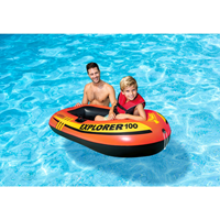 INTEX EXPLORER BOT 100 ( 55 KG) 147x84x36CM ----* (tek ürün gönderilecektir, fotoğraf temsilidir)