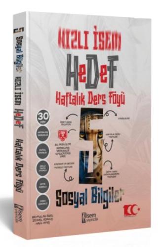 İsem Yayıncılık 2024 Hızlı Hedef 5.Sınıf Sosyal Bilgiler Haftalık Ders Föyü