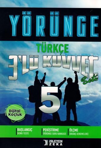 İşleyen Zeka 5. Sınıf Türkçe 3 lü Kuvvet Yörünge Serisi Seti