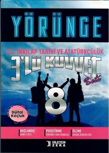 İŞLEYEN ZEKA 8.SINIF İNKİLAP TARİHİ VE ATATÜRKÇÜLÜK 3apos;LÜ KUVVET SETİ