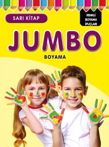 Jumbo Boyama Sarı Kitap