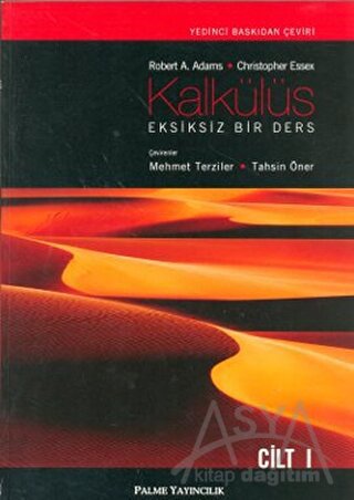 Palme Kalkülüs Eksiksiz Bir Ders Cilt 1