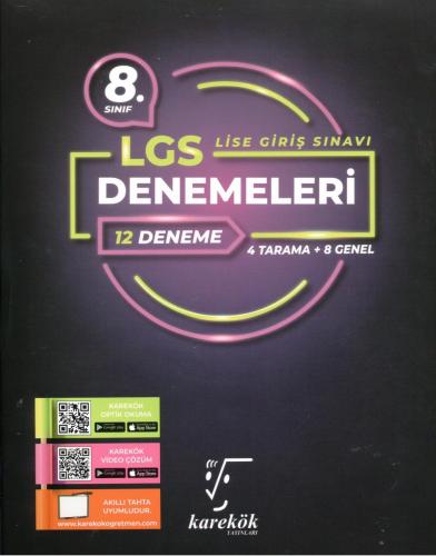 KAREKÖK 8.SINIF LGS 12apos;Lİ DENEME