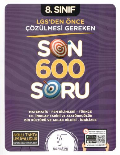 KAREKÖK 8.SINIF LGS SON 600 SORU