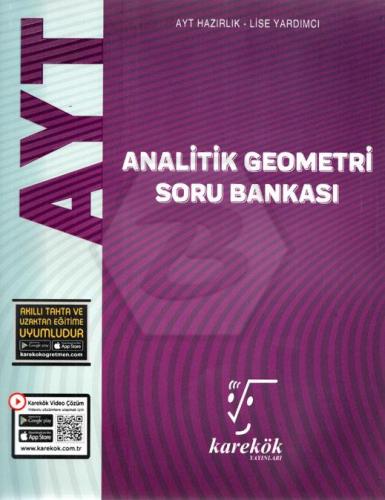 Karekök Yayınları AYT Analitik Geometri Soru Bankası