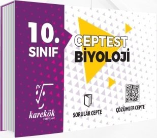 Karekök Yayınları 10. Sınıf Biyoloji Cep Test