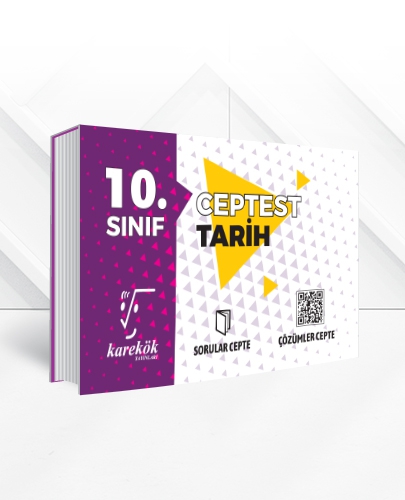 Karekök Yayınları 10. Sınıf Tarih Cep Test