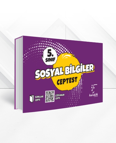 Karekök Yayınları 5. Sınıf Sosyal Bilgiler Cep Test