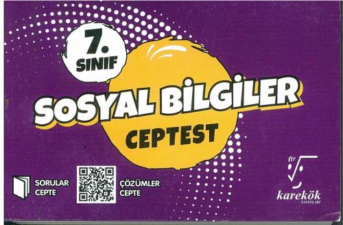 Karekök Yayınları 7. Sınıf Sosyal Bilgiler Cep Test