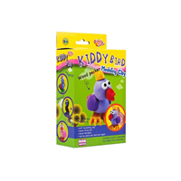 KIDDY CLAY 12 HAMUR + SEKIL KALIPLI SET ( 6 FARKLI KUŞ SETİ )