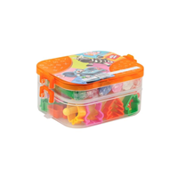 KIDDY CLAY 380gr.7 HAMUR+16 KALIP+1 MERDANELI SET - *TÜYAP FUAR* (tek ürün gönderilecektir, fotoğraf temsilidir)