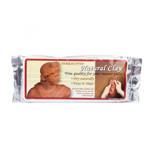 KIDDY CLAY NATURAL KİL 500 GR TOPRAK RENGİ
