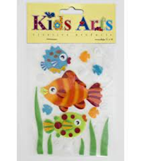 KIDS ARTS FT-7100 KEÇE STICKER BALIK ---- * KAMPANYA *