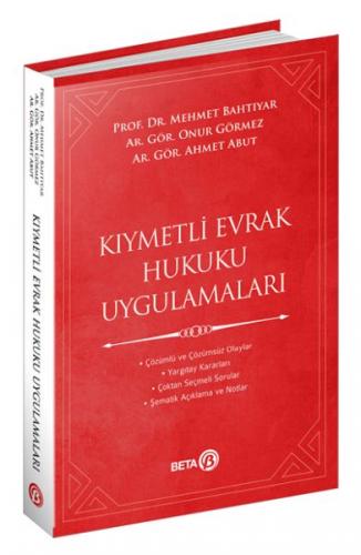 Kıymetli Evrak Hukuku Uygulamaları