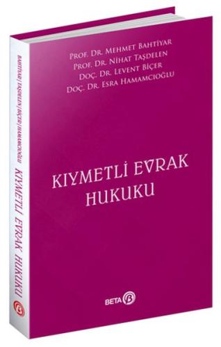 Kıymetli Evrak Hukuku Kıymetli Evrak Hukuku