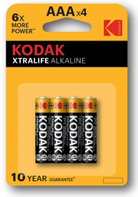 KODAK ALKALINE İNCE KALEM PİL 4LU BLS