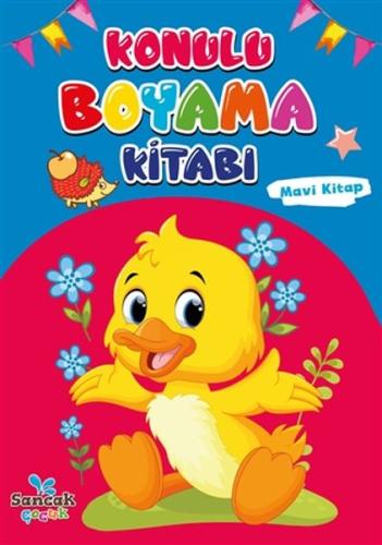 Konulu Boyama Kitabı Mavi Kitap Konulu Boyama Kitabı Mavi Kitap
