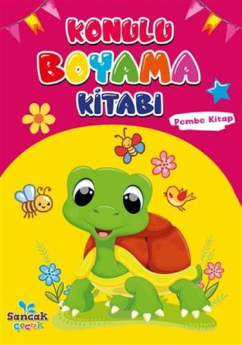 Konulu Boyama Kitabı Pembe Kitap Konulu Boyama Kitabı Pembe Kitap