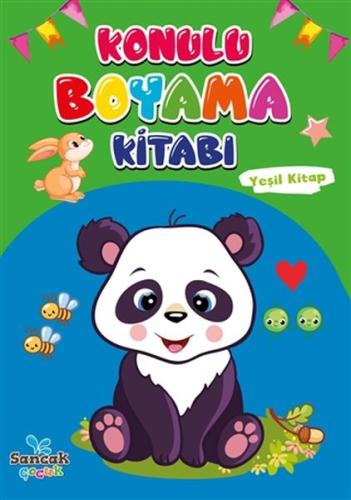 Konulu Boyama Kitabı Yeşil Kitap Konulu Boyama Kitabı Yeşil Kitap