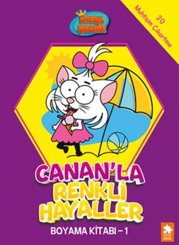 Kral Şakir Canan'la Renkli Hayaller Boyama Kitabı- 1