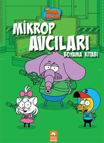 Kral Şakir Mikrop Avcıları Boyama Kitabı Kral Şakir Mikrop Avcıları Boyama Kitabı