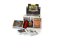 KSG / MASTER JUMBO INDEX PLASTİK OYUN KAĞIDI 25304 ---