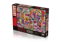 KSGAMES CITY OF COLORS PUZZLE 1000 PARÇA