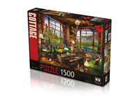 KSG / PUZZLE 1500 PARÇA CHALET *EK KAMPANYA* (tek ürün gönderilecektir, fotoğraf temsilidir)