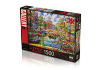 Ks Games Puzzle 1500 Parça A Colorful City 22018