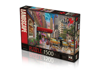 KSG / PUZZLE 1500 PARÇA FIFTY AVENUE NYC 22014 *EK KAMPANYA* (tek ürün gönderilecektir, fotoğraf temsilidir)