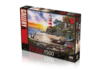 KSG / PUZZLE 1500 PARÇA LİGHTHOUSE 22019 *EK KAMPANYA* (tek ürün gönderilecektir, fotoğraf temsilidir)