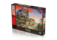 Ks Games Puzzle 1500 Parça Summer House 22012