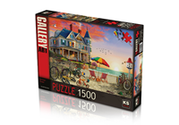 KSG / PUZZLE 1500 PARÇA SUMMER HOUSE 22012 *EK KAMPANYA* (tek ürün gönderilecektir, fotoğraf temsilidir)