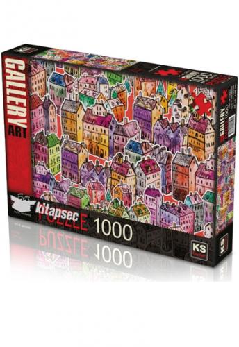 KSGAMES CITY OF COLORS PUZZLE 1000 PARÇA