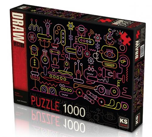 KSGAMES ROBOT WORKSHOP PUZZLE 1000 PARÇA