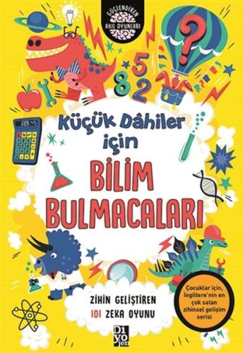 Küçük Dahiler İçin Bilim Bulmacaları Zihin Geliştirici 101 Zeka Oyunu