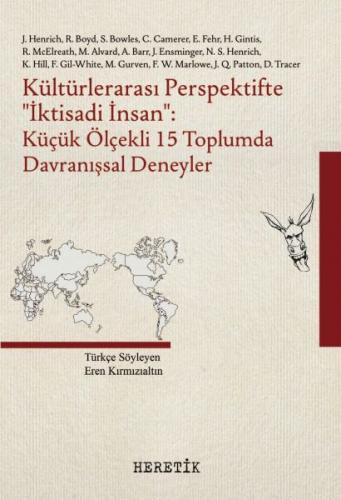 Kültürlerarası Perspektifte ''İktisadi İnsan'' -Küçük Ölçekli 15 Toplu