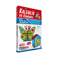 Kumtoys Ahşap Kalemlik Ve Kumbara Set 5304