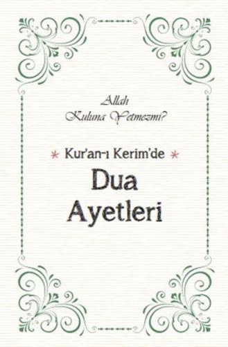 Kur'an'ı Kerim'de Dua Ayetleri