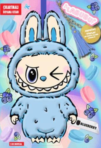 Labubu Blueberry Çılgın Koleksiyon - Çıkartmalı Boyama Kitabı
