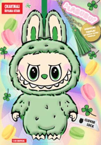 Labubu Clover Luck Çılgın Koleksiyon - Çıkartmalı Boyama Kitabı