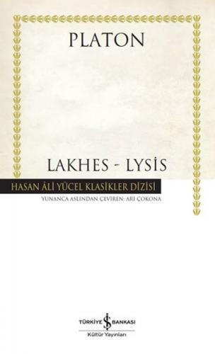 Lakhes-Lysis - Hasan Ali Yücel Klasikleri (Ciltli)