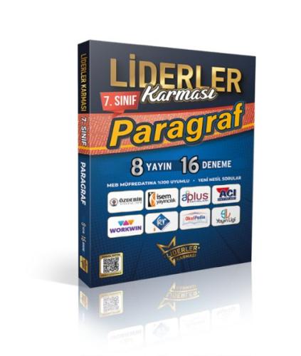 Liderler Karması 7.Sınıf Paragraf Denemeleri 8 Yayın 16 Deneme