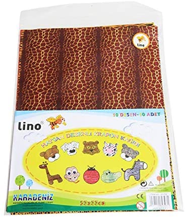 LİNO DESENLİ KRAPON KAĞIDI