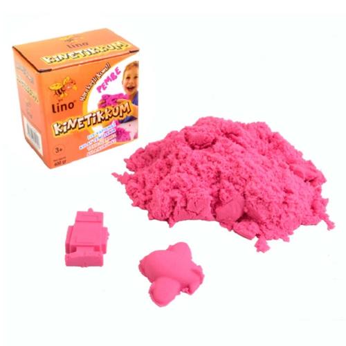 LİNO KİNETİK KUM PEMBE 400 GR
