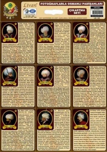 LİVAN OSMANLI PADİŞAHLAR SER.MAXİ.SET STİCKIR
