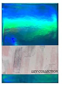 LİZ 10X13,5 JANJAN AYNA KAPAK DEFTER 96 YAPRAK IVORY ÇİZGİLİ ----