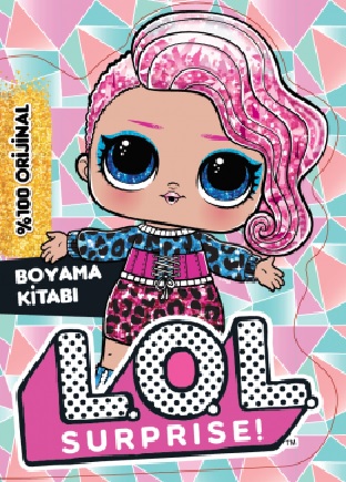LOL SURPRİSE SNOW LEOPARD BOYAMA KİTABI